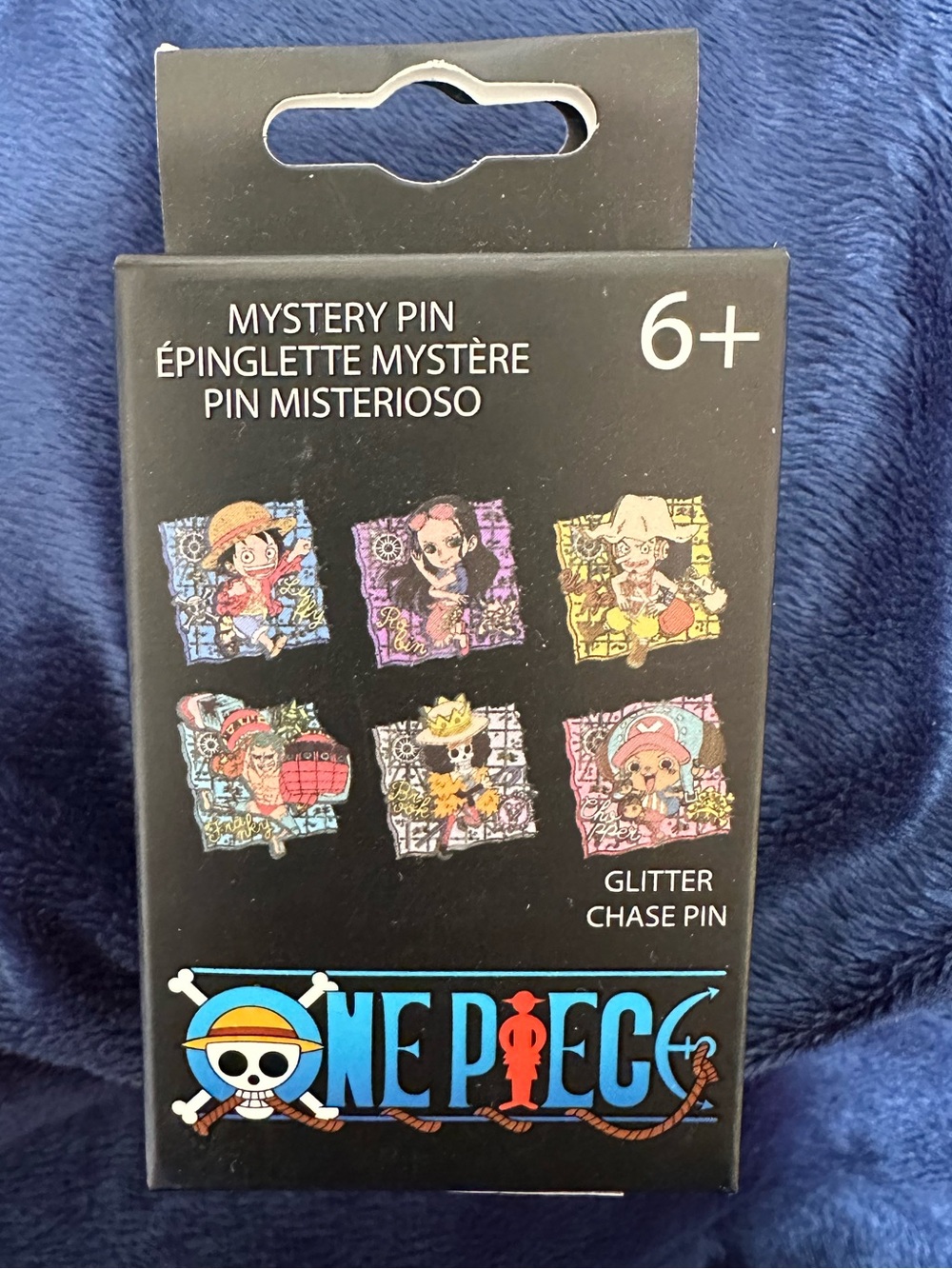 Onepiece Mystery Glitter Chase Pin Box - unopened